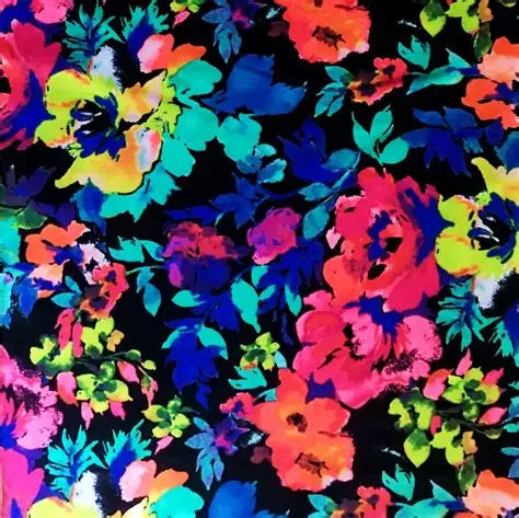 Floral Printed Material