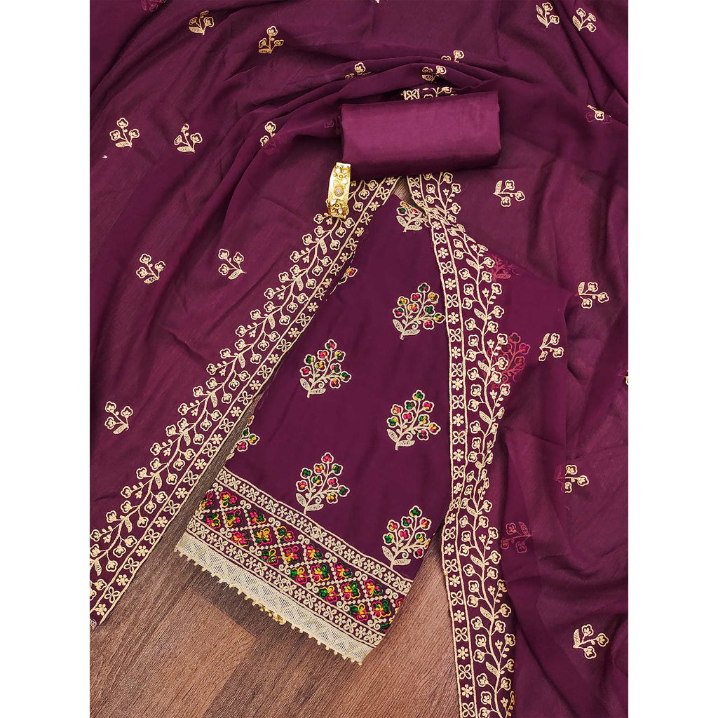 Chanderi Dress Material