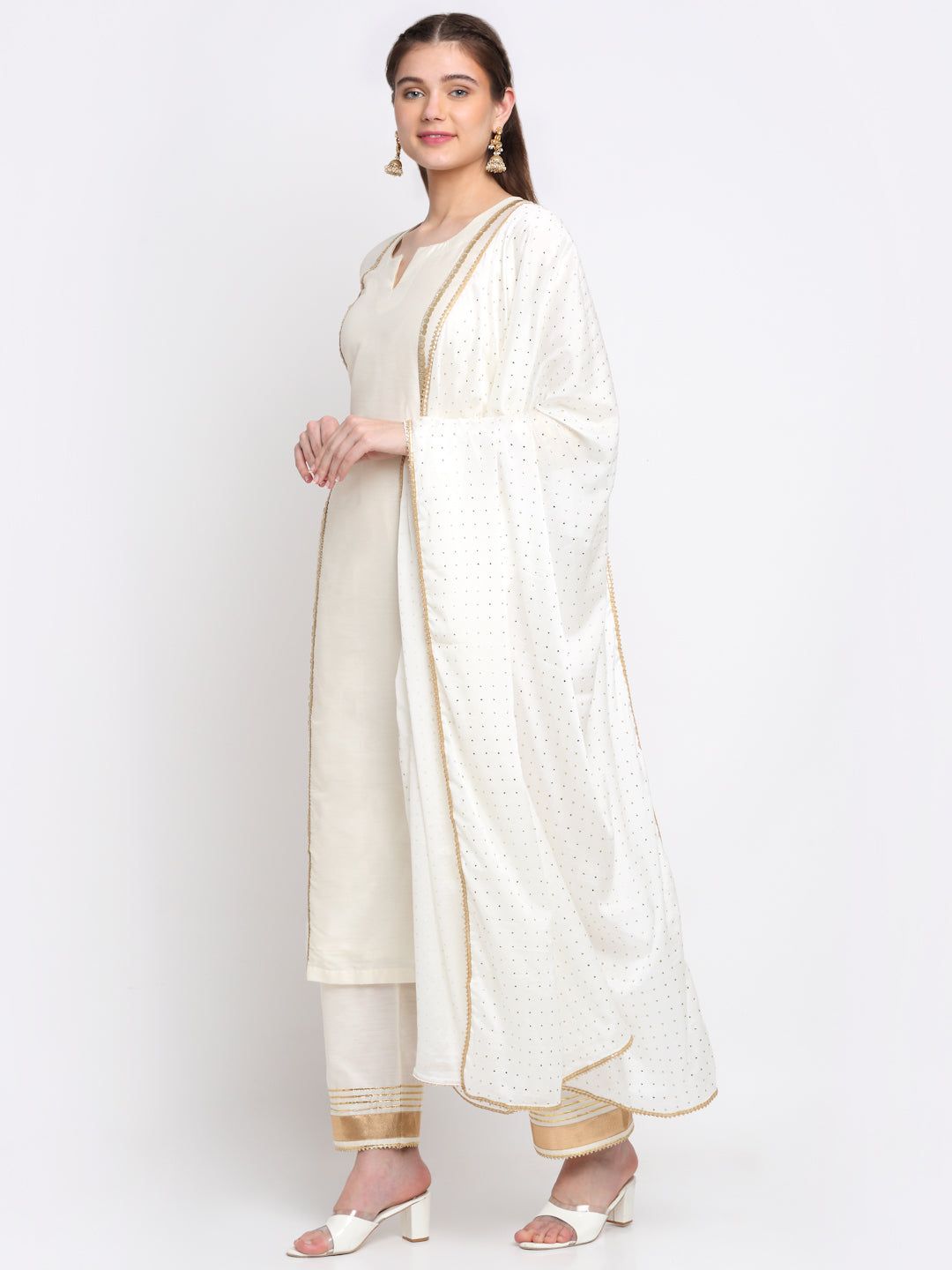 Ivory Straight Kurta