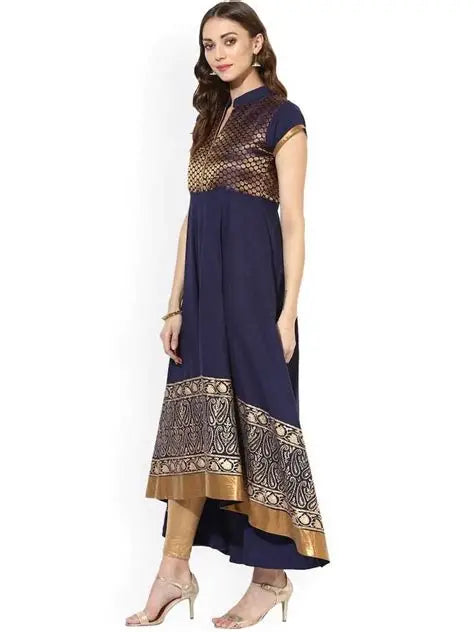 Navy Blue Anarkali Kurta