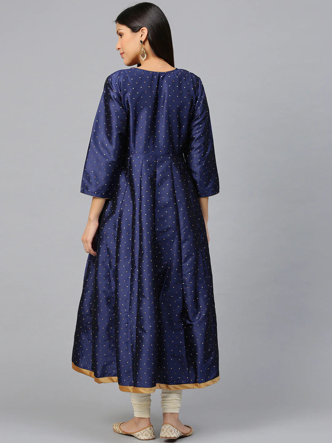Navy Blue Anarkali Kurta