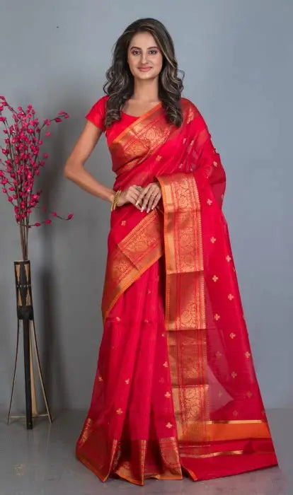 Red Kanchipuram Silk Saree