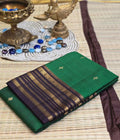 Pure Kanchi Pattu Silk Saree with Zari Motifs